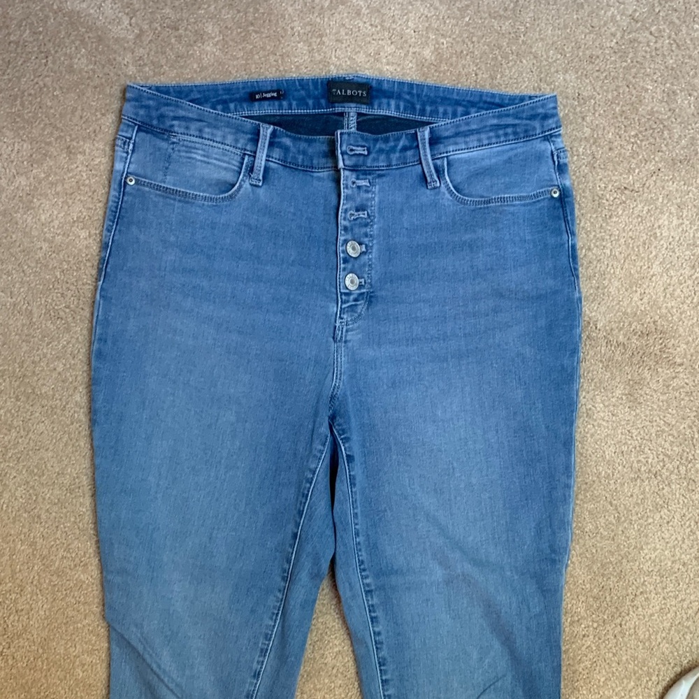 Talbots Women's High Rise Blue Jeans